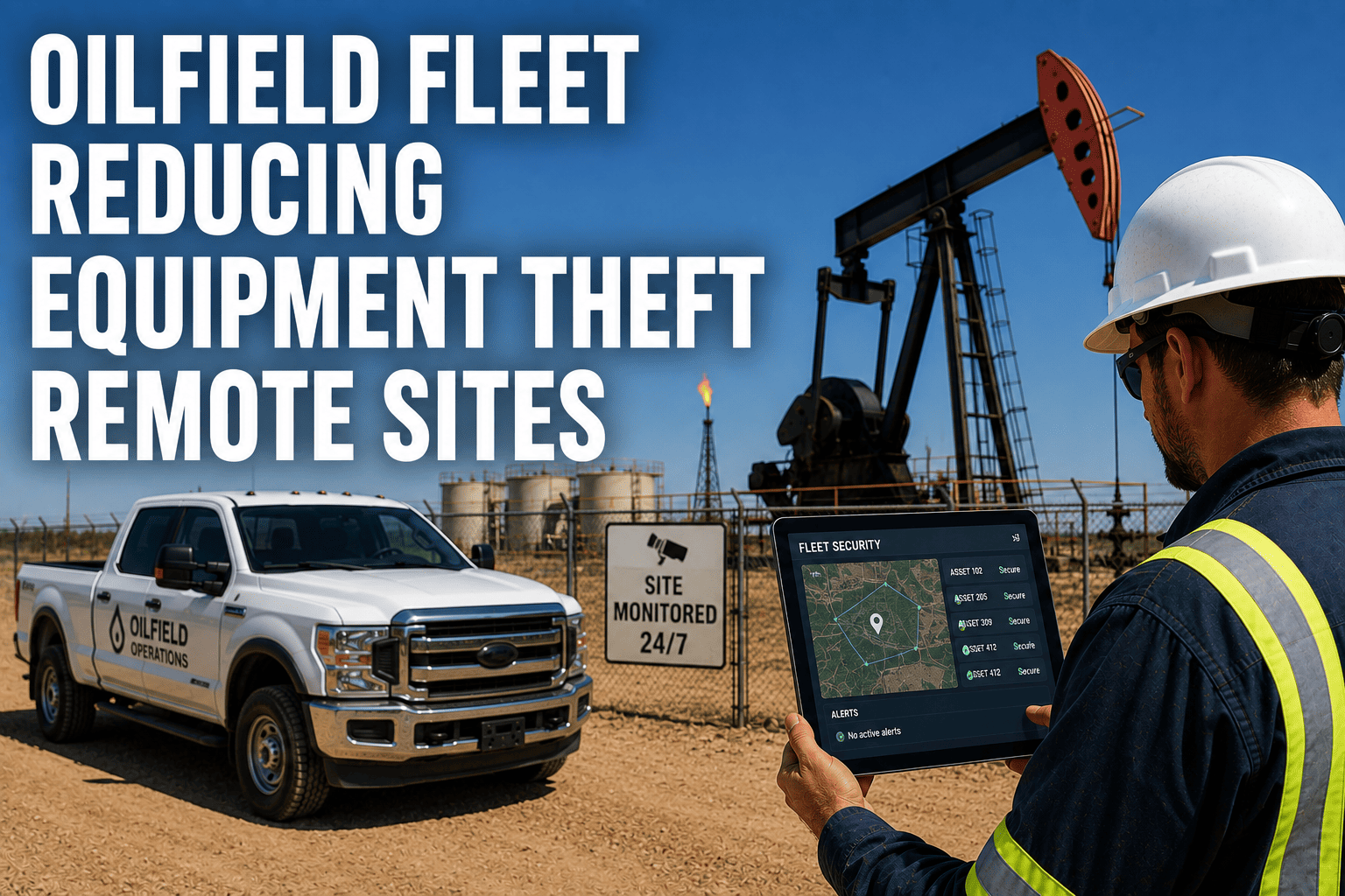 oilfield-fleet-reducing-equipment-theft-remote-sites