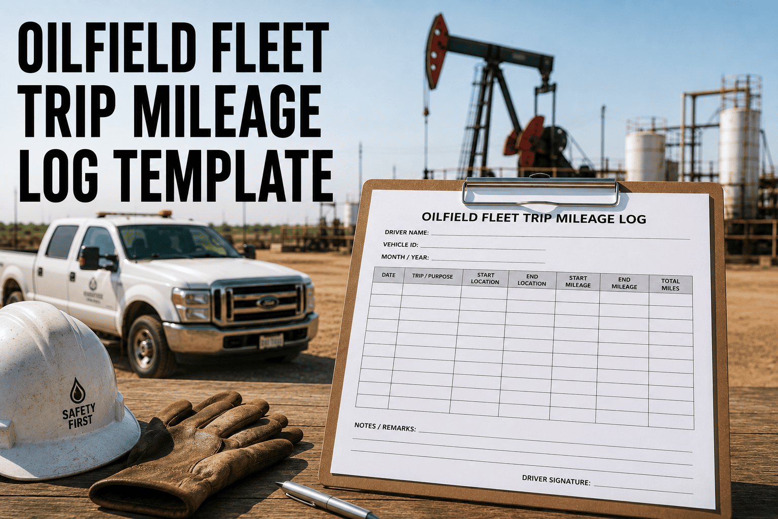 oilfield-fleet-trip-mileage-log-template