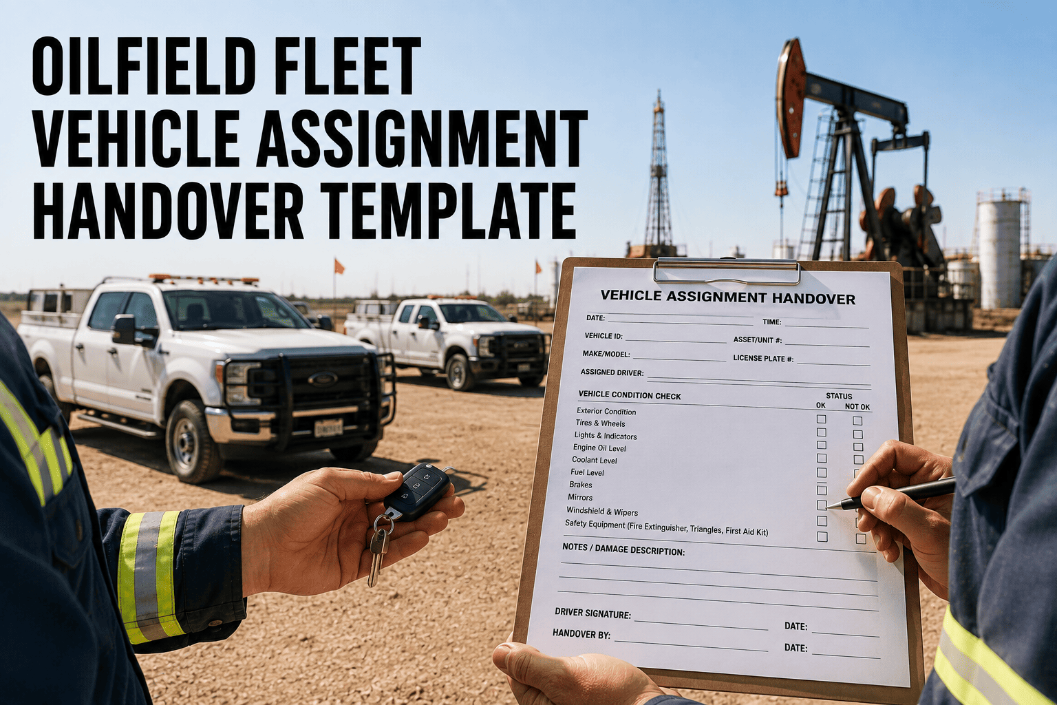 oilfield-fleet-vehicle-assignment-handover-template