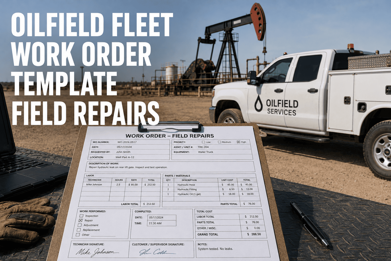 oilfield-fleet-work-order-template-field-repairs