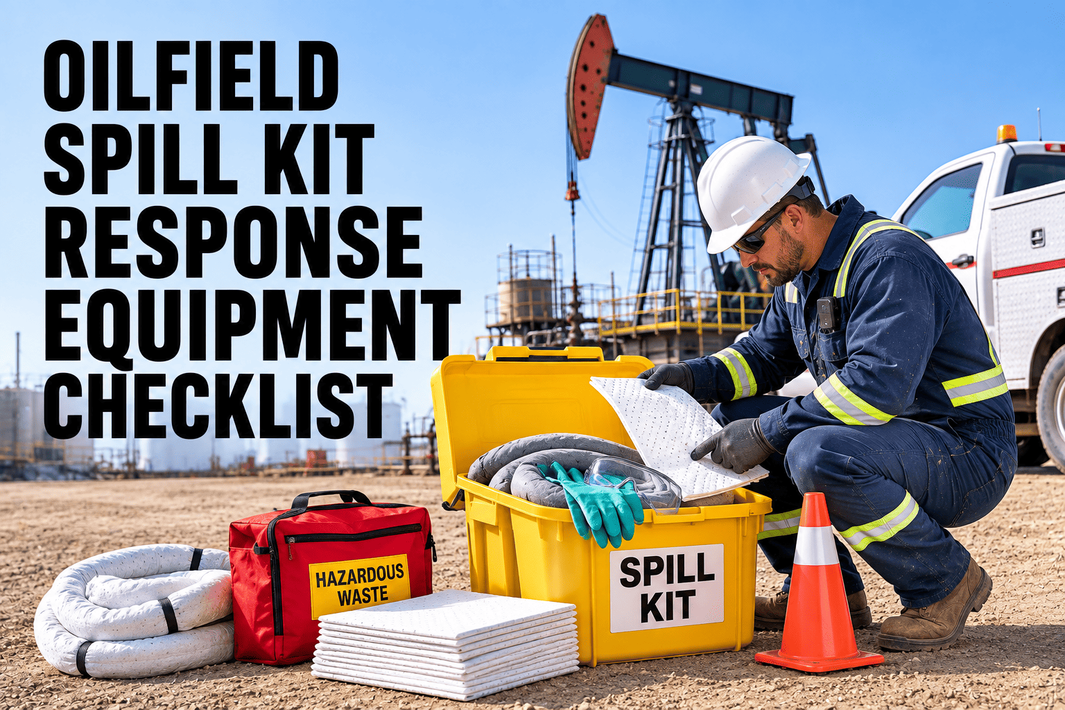 oilfield-spill-kit-response-equipment-checklist