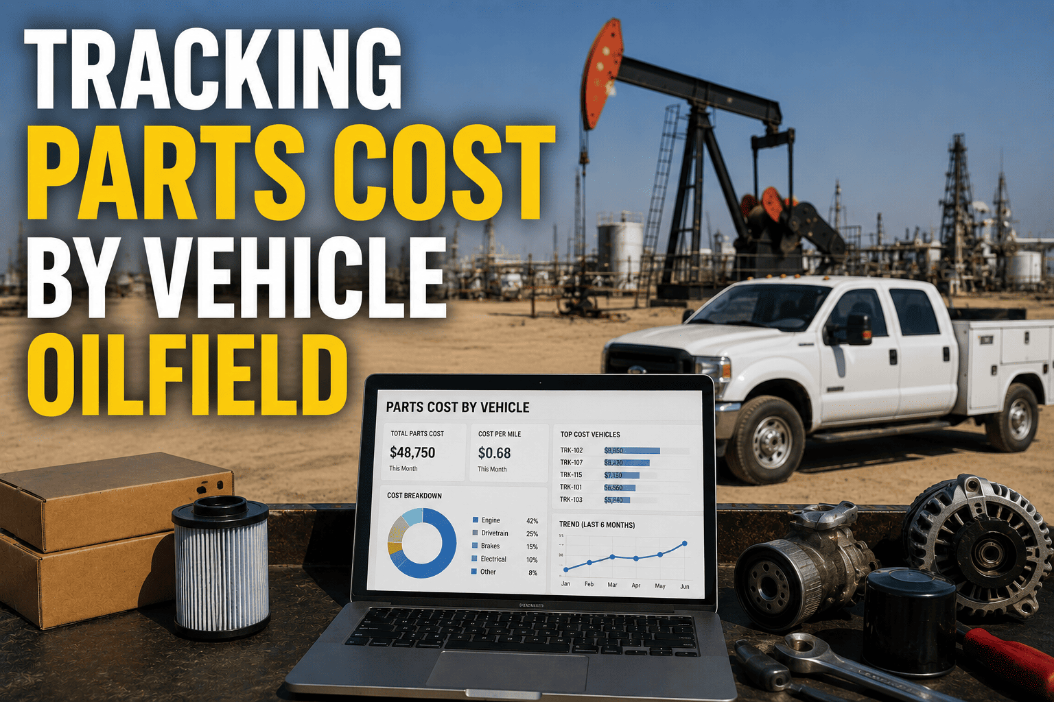 tracking-parts-cost-by-vehicle-oilfield