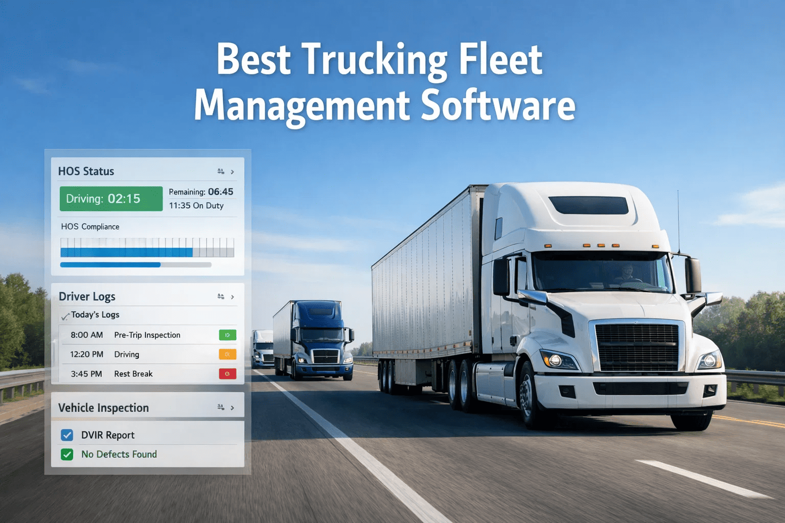 Best Trucking Fleet Management Software for DOT Compliance and Efficiency