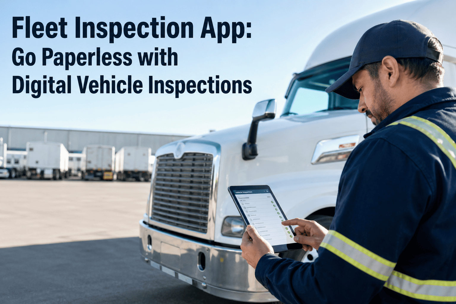 Fleet Inspection App: Go Paperless with Digital Vehicle Inspections