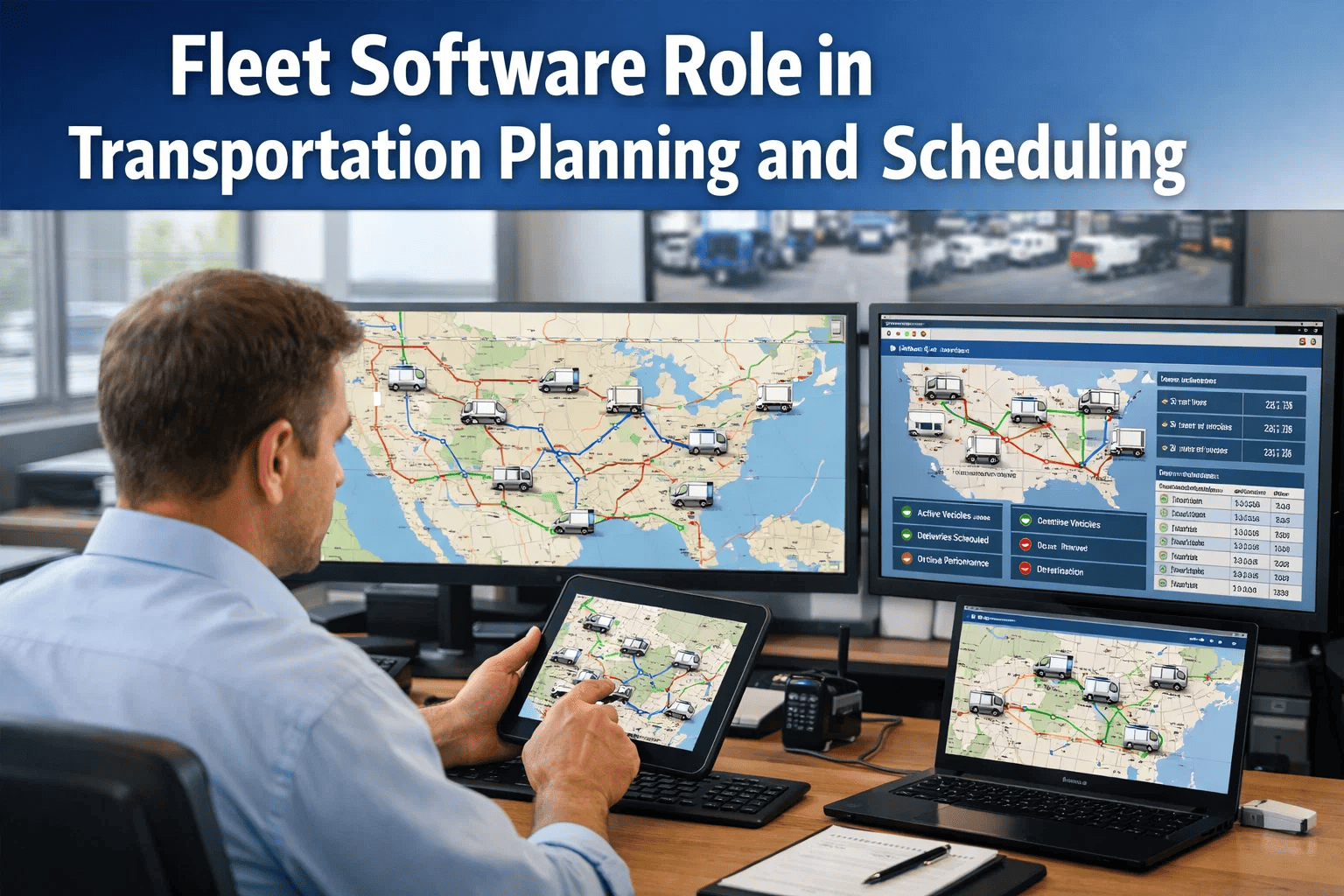 Fleet Software Role in Transportation Planning and Scheduling