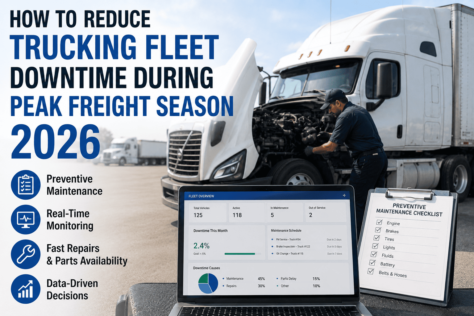 how-to-reduce-trucking-fleet-downtime-during-peak-freight-season-2026