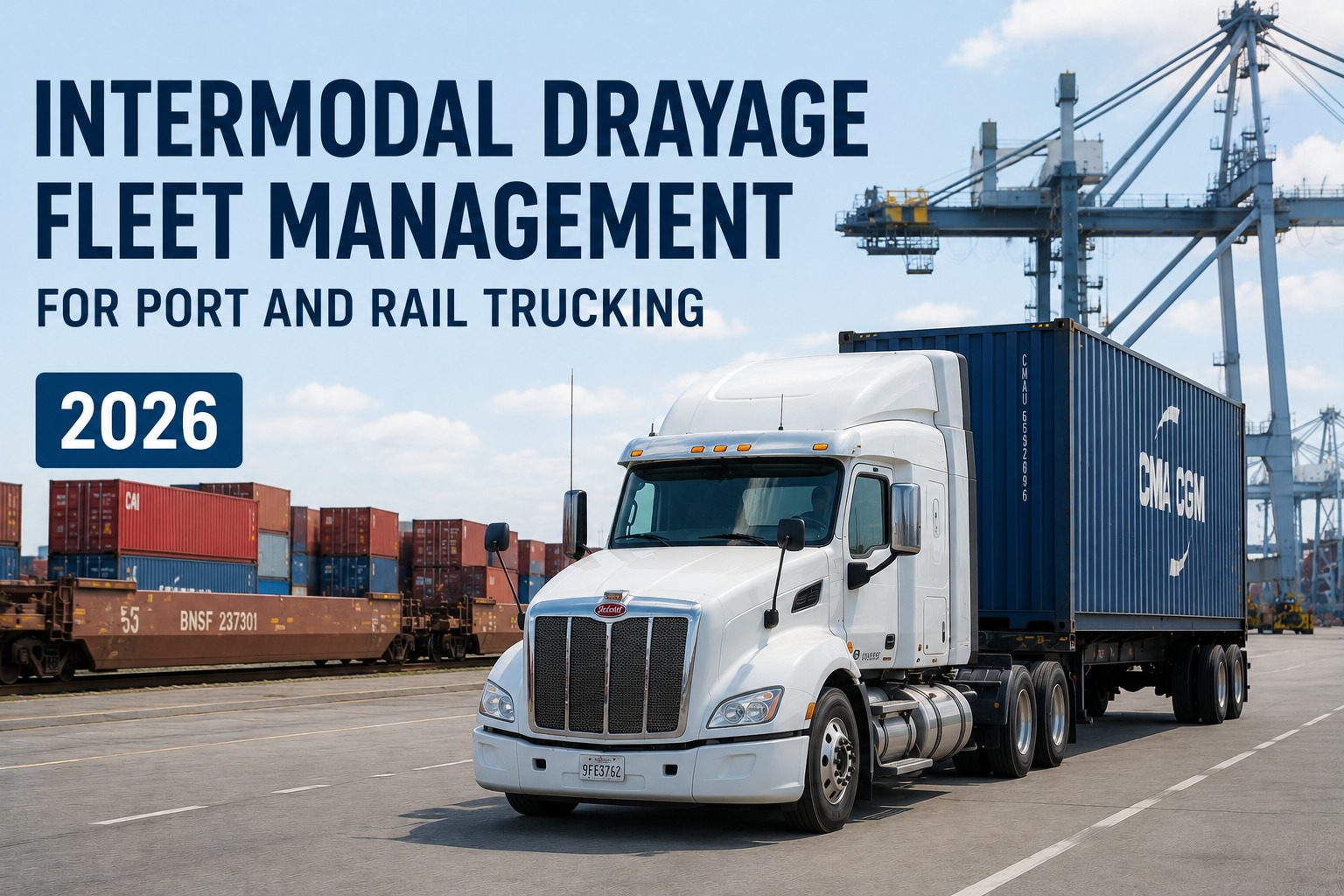 Intermodal Drayage Fleet Management for Port and Rail Trucking in 2026