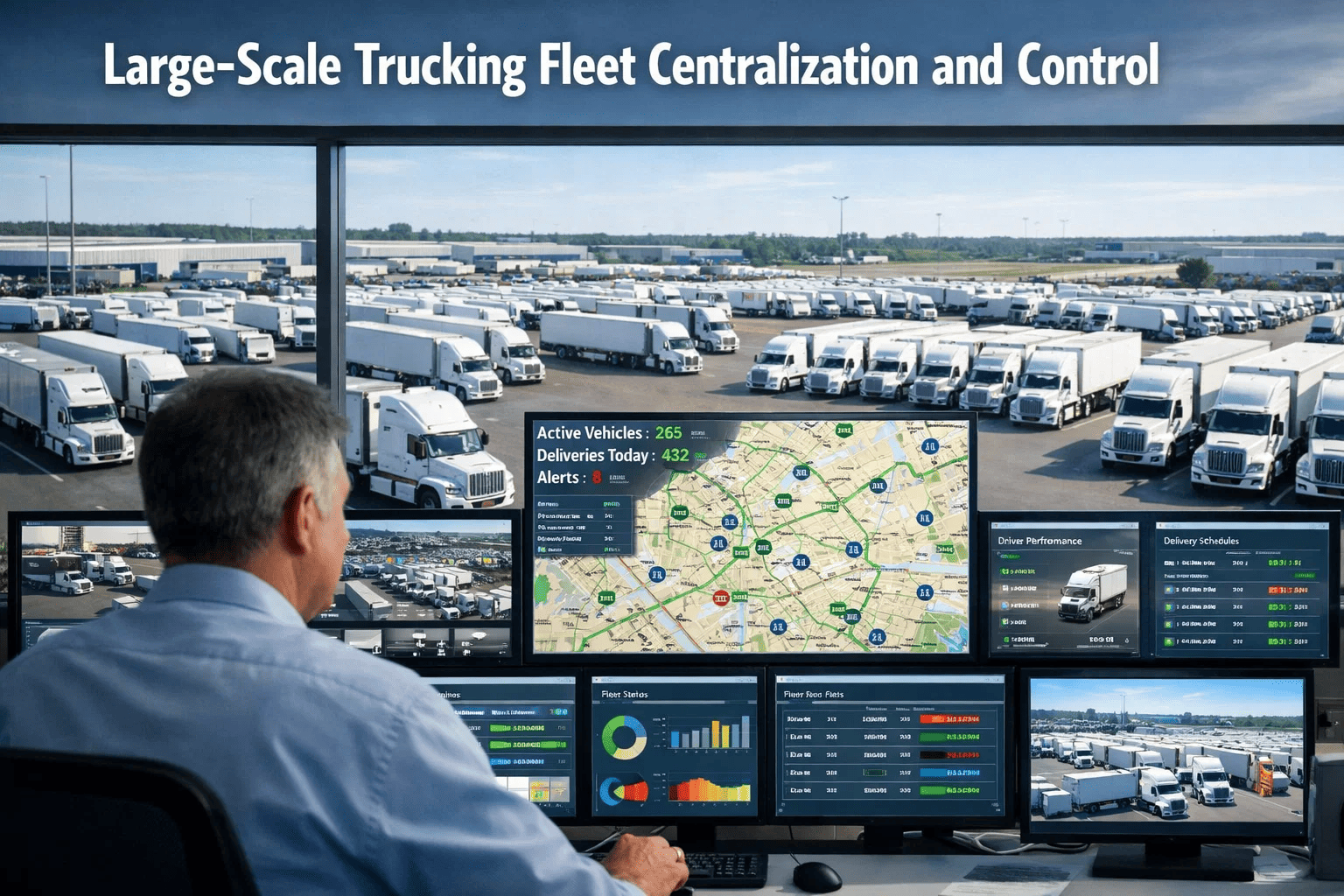 large-scale-trucking-fleet-management