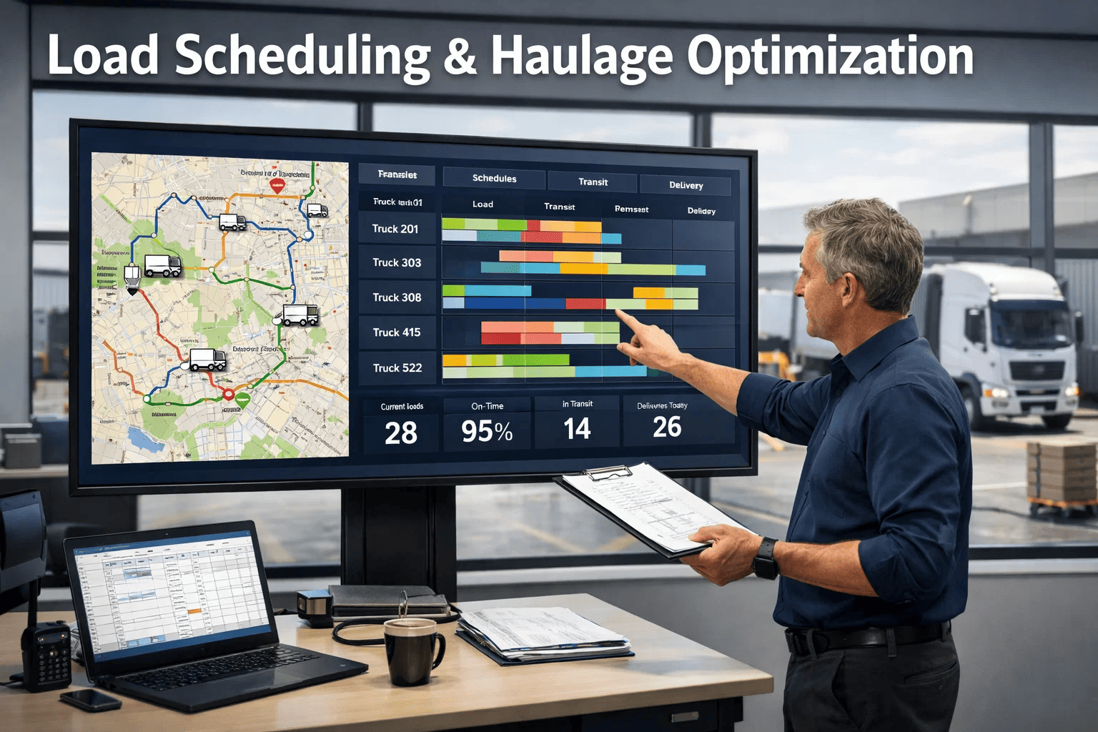 Machine Loading Shedule Load Scheduling and Haulage Optimization Techniques