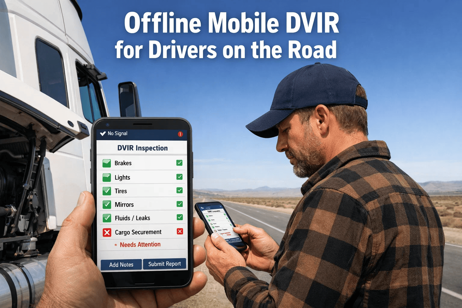 offline-dvir-trucking-fleets