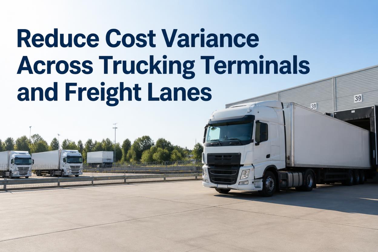 reduce-cost-variance-trucking-terminals-freight-lanes