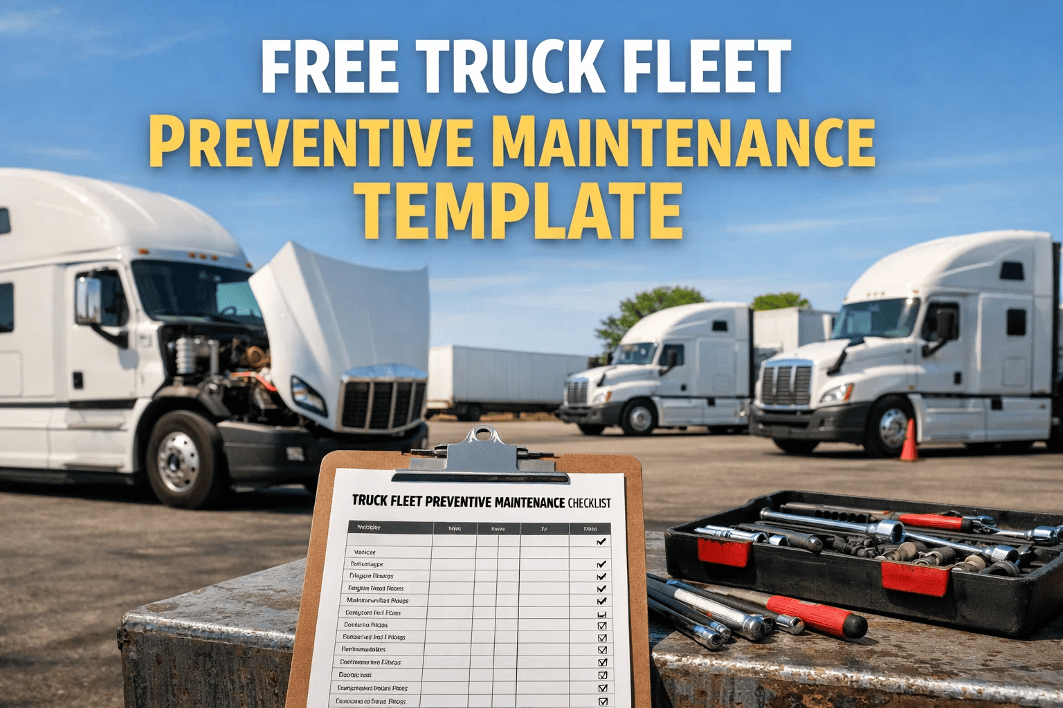 Free Truck Fleet Preventive Maintenance Template