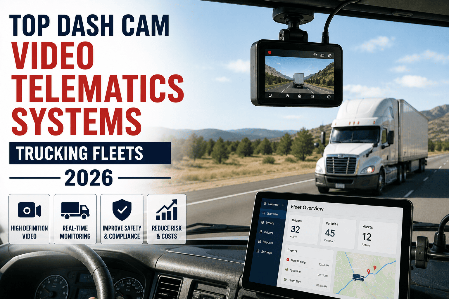 top-dash-cam-video-telematics-systems-trucking-fleets-2026