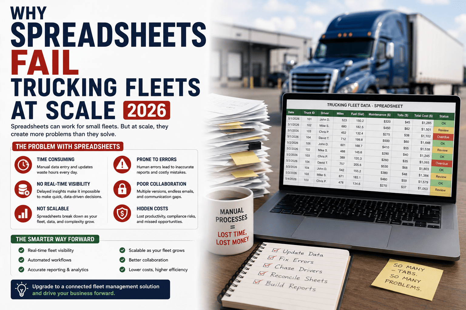 why-spreadsheets-fail-trucking-fleets-at-scale-2026