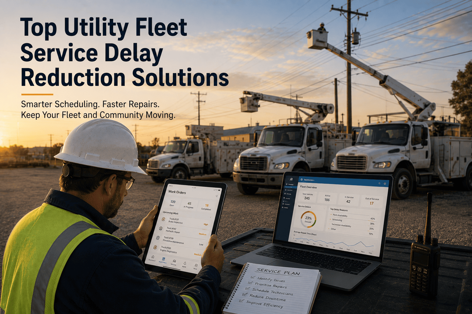 utility-fleet-service-delay-reduction-system