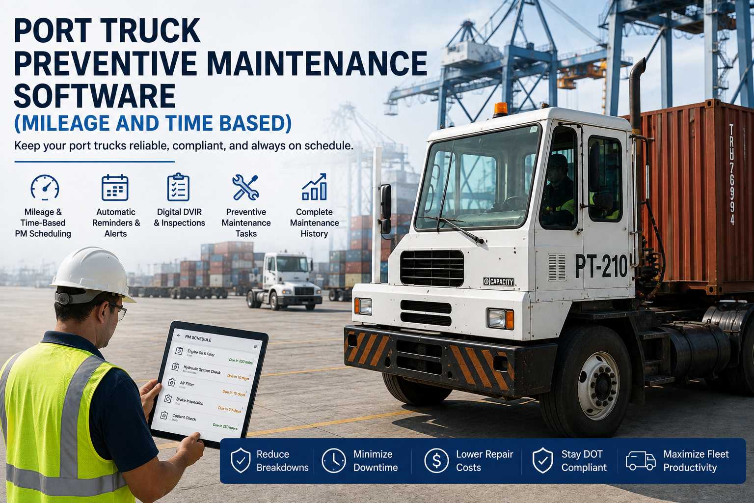 port-truck-preventive-maintenance-software-scheduling