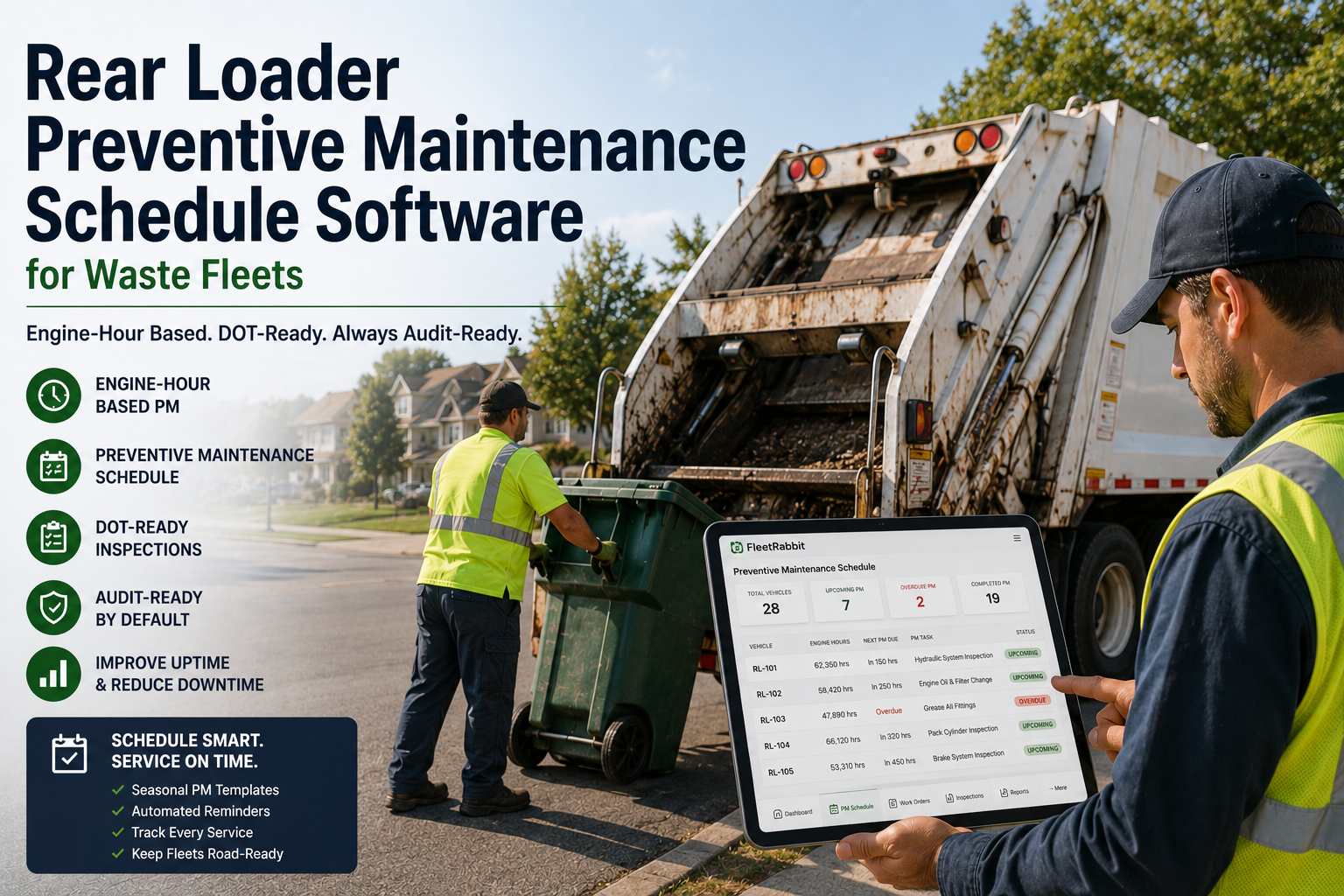 rear-loader-preventive-maintenance-schedule-engine-hour-scheduling-guide